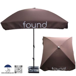 ร่มสนามทรงเหลี่ยม Found